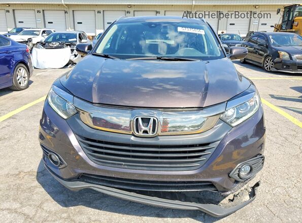 3CZRU6H57MM710654 2021 HONDA HR-V Brown წინა ხედი