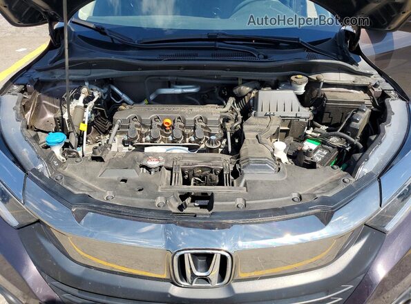 3CZRU6H57MM710654 2021 HONDA HR-V Brown ძრავის განყოფილების ხედი