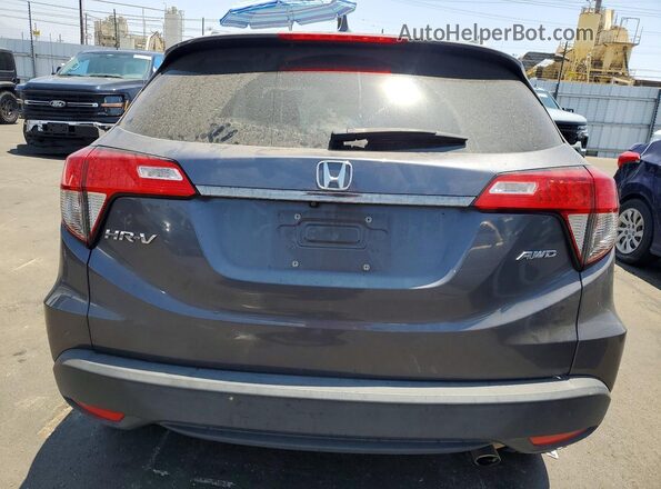 3CZRU6H57NM749293 2022 HONDA HR-V Gray Widok z tyłu