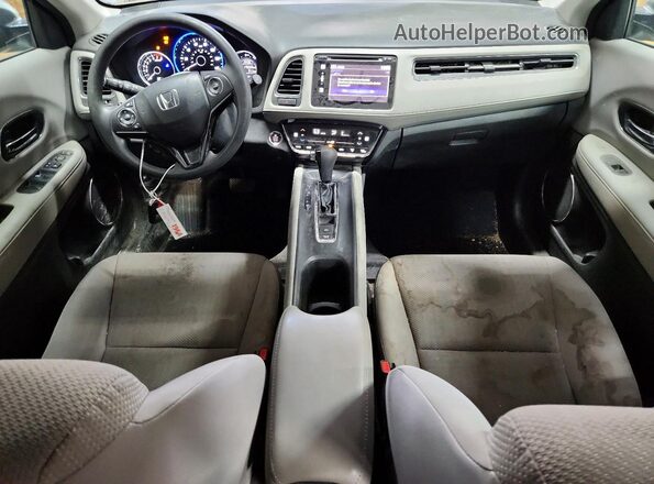 3CZRU6H58GM714068 2016 HONDA HR-V Silver Widok deski rozdzielczej