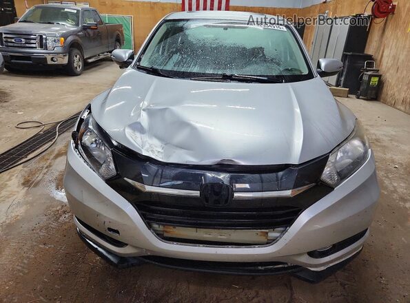 3CZRU6H58GM714068 2016 HONDA HR-V Silver Widok z przodu