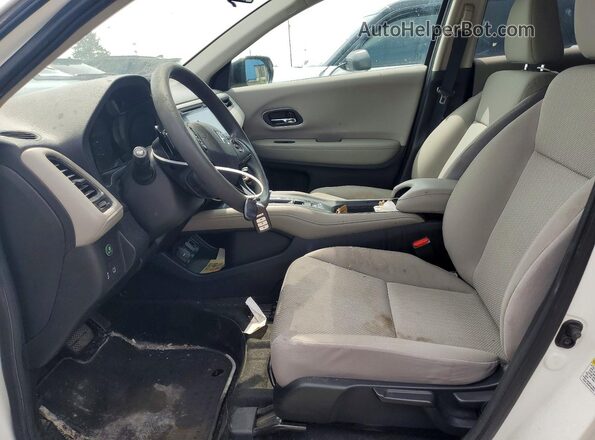 3CZRU6H58GM748477 2016 HONDA HR-V White Vista interior delantera