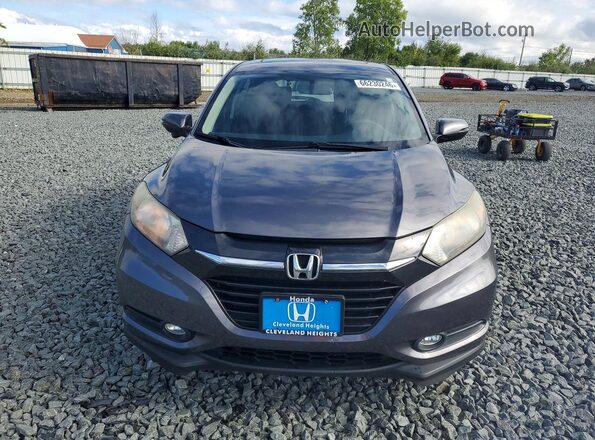 3CZRU6H58HG701577 2017 HONDA HR-V Gray Вид спереду