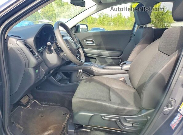 3CZRU6H58HG701577 2017 HONDA HR-V Gray Вид салону спереду