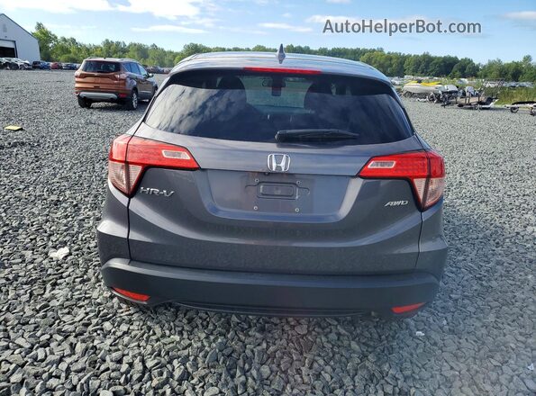 3CZRU6H58HG701577 2017 HONDA HR-V Gray Вид ззаду