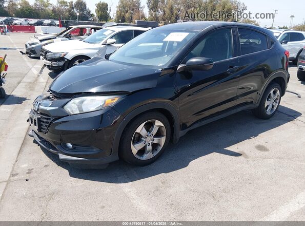 3CZRU6H58HG705340 2017 HONDA HR-V Black Vista tres cuartos delantera izquierda