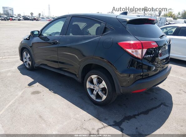 3CZRU6H58HG705340 2017 HONDA HR-V Black Trasero izquierdo