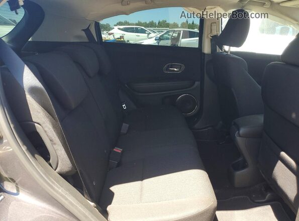 3CZRU6H58JG724329 2018 HONDA HR-V Charcoal Widok tylnych siedzeń