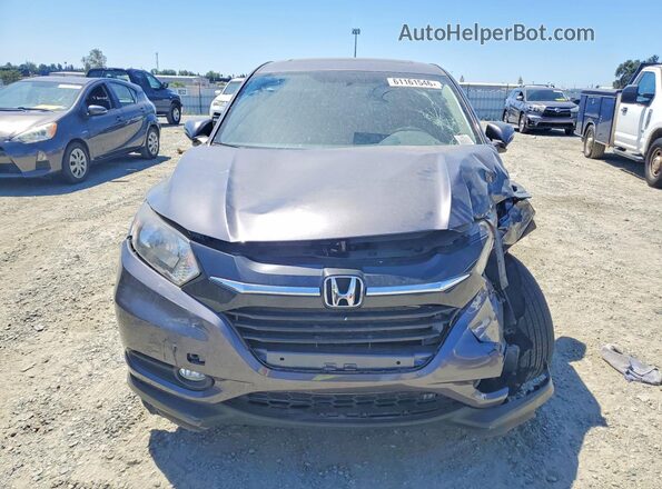 3CZRU6H58JG724329 2018 HONDA HR-V Charcoal Widok z przodu