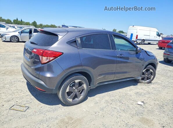 3CZRU6H58JG724329 2018 HONDA HR-V Charcoal Tył prawy