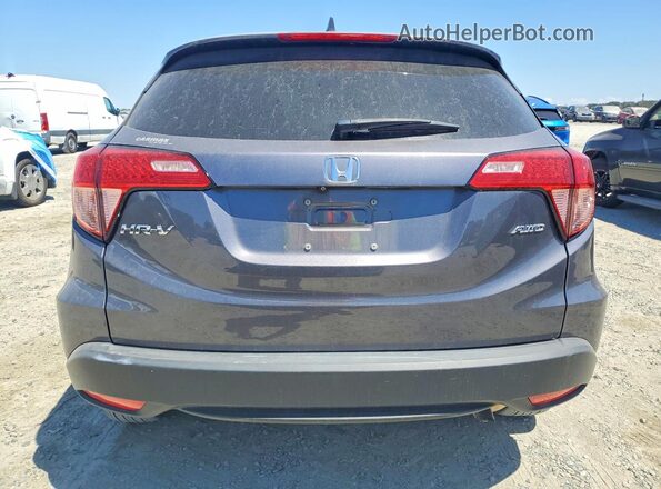 3CZRU6H58JG724329 2018 HONDA HR-V Charcoal Widok z tyłu
