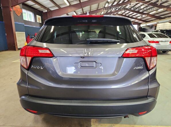 3CZRU6H58JM705183 2018 HONDA HR-V Gray წინა სალონის ხედი