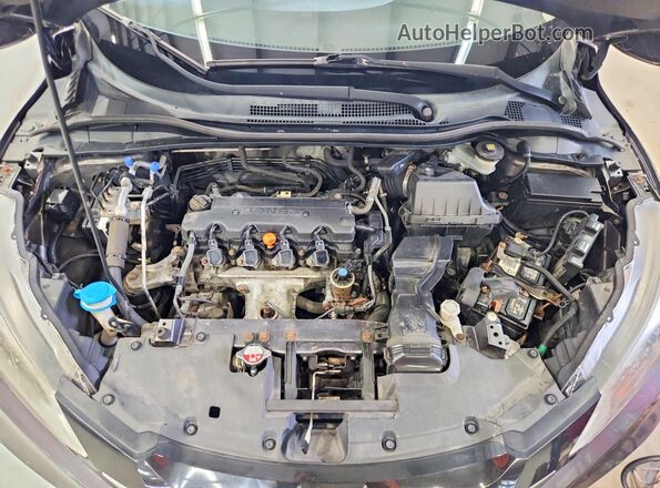 3CZRU6H58JM705183 2018 HONDA HR-V Gray VIN კოდის სტიკერის ხედი