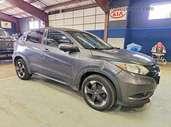 3CZRU6H58JM705183 2018 HONDA HR-V Gray წინა ხედი