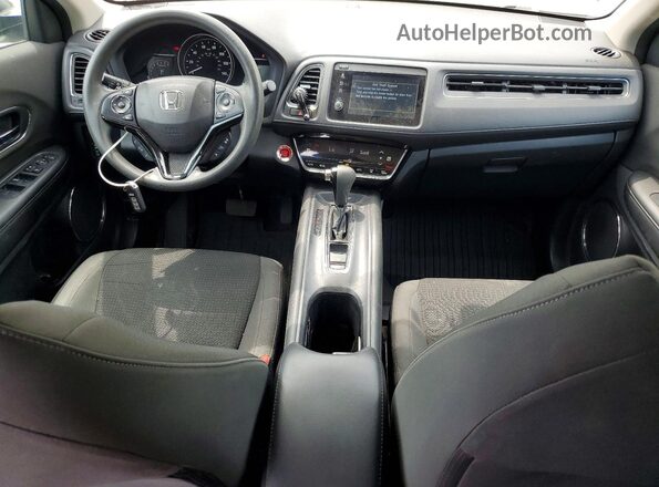 3CZRU6H58KM736886 2019 HONDA HR-V White Vista del salpicadero