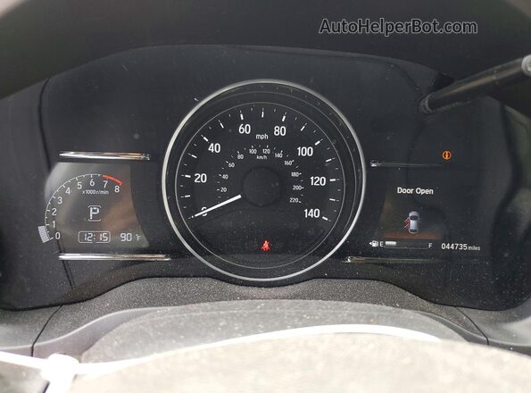 3CZRU6H58KM736886 2019 HONDA HR-V White Vista del cuadro de instrumentos