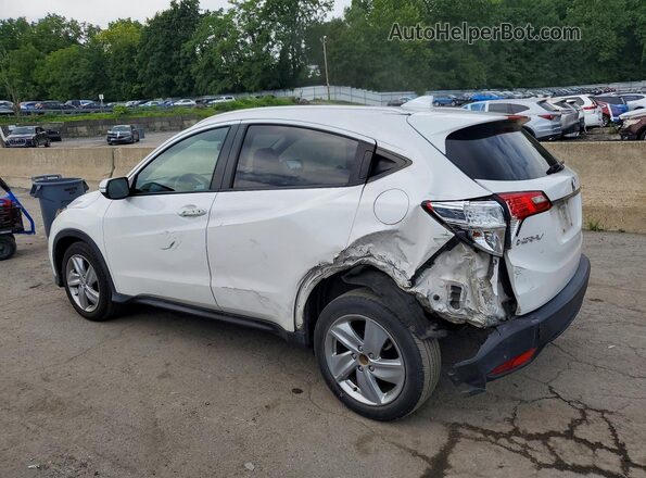 3CZRU6H58KM736886 2019 HONDA HR-V White Trasero izquierdo