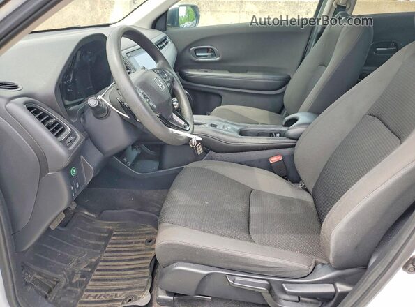3CZRU6H58KM736886 2019 HONDA HR-V White Vista interior delantera
