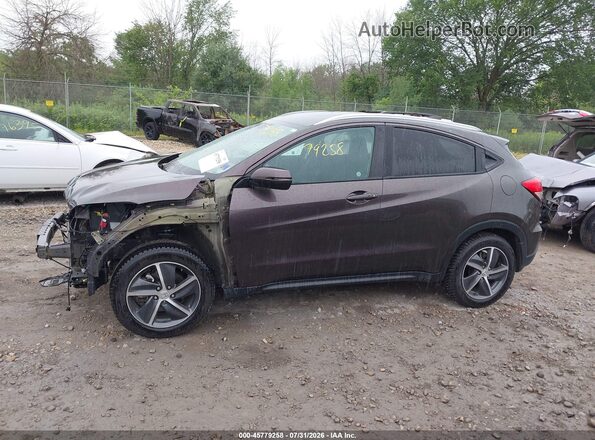 3CZRU6H58MM705303 2021 HONDA HR-V Фиолетовый 