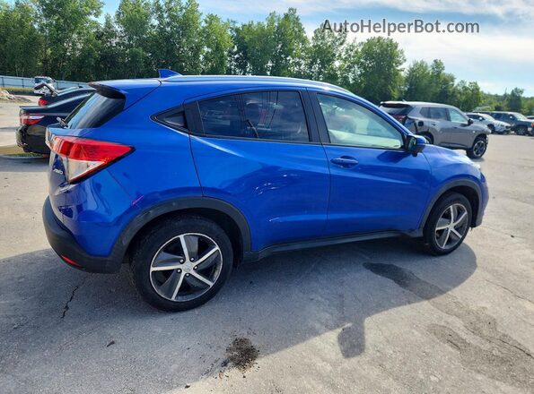 3CZRU6H58MM720688 2021 HONDA HR-V Blue უკანა მარჯვენა
