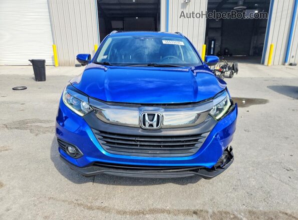3CZRU6H58MM720688 2021 HONDA HR-V Blue წინა ხედი