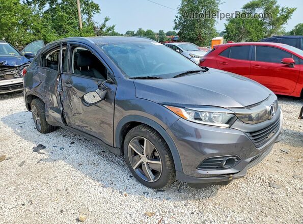 3CZRU6H58MM726068 2021 HONDA HR-V Серый Передняя правая четверть