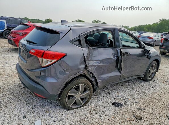 3CZRU6H58MM726068 2021 HONDA HR-V Серый Задняя правая четверть