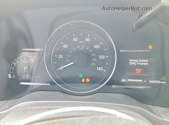 3CZRU6H58MM726068 2021 HONDA HR-V Серый Вид щитка приборов