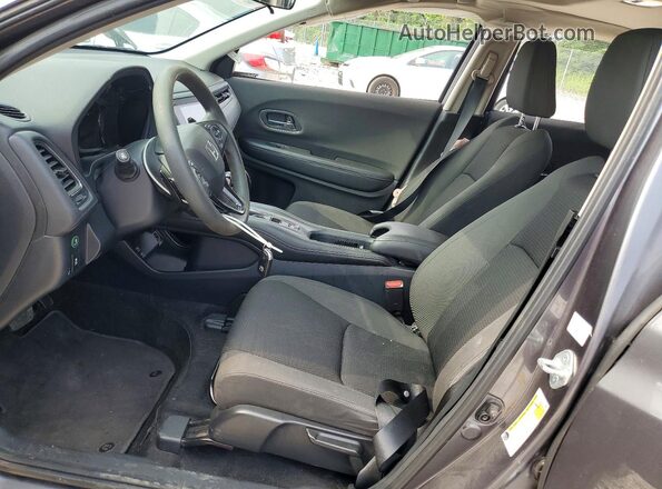 3CZRU6H58MM726068 2021 HONDA HR-V Серый Вид салона спереди