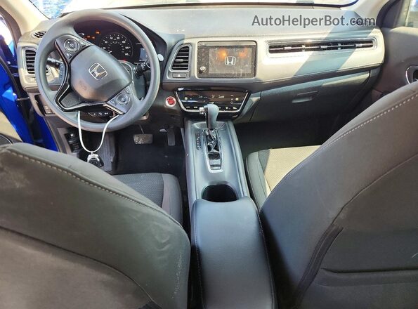 3CZRU6H58MM750760 2021 HONDA HR-V Синий Вид панели приборов