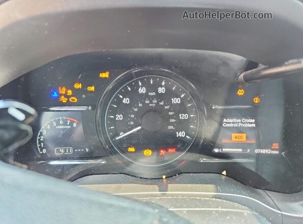 3CZRU6H58MM750760 2021 HONDA HR-V Синий Вид щитка приборов