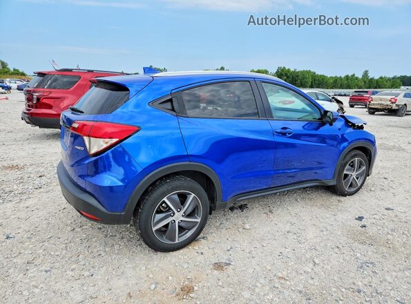 3CZRU6H58MM750760 2021 HONDA HR-V Синий Задняя правая четверть