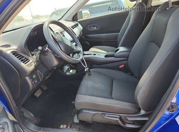 3CZRU6H58MM750760 2021 HONDA HR-V Синий Вид салона спереди