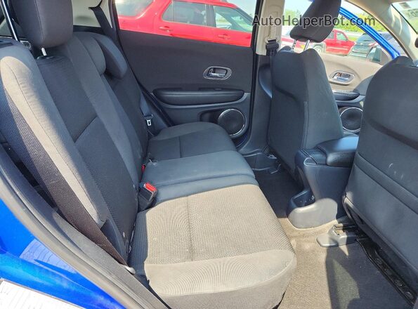 3CZRU6H58MM750760 2021 HONDA HR-V Синий Вид задней части салона