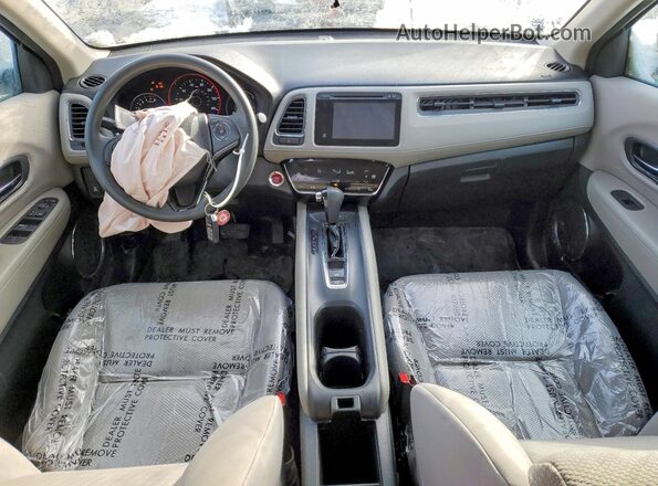 3CZRU6H59GM724978 2016 HONDA HR-V Blue Widok deski rozdzielczej