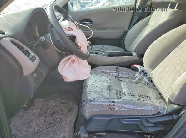 3CZRU6H59GM724978 2016 HONDA HR-V Blue Widok wnętrza z przodu