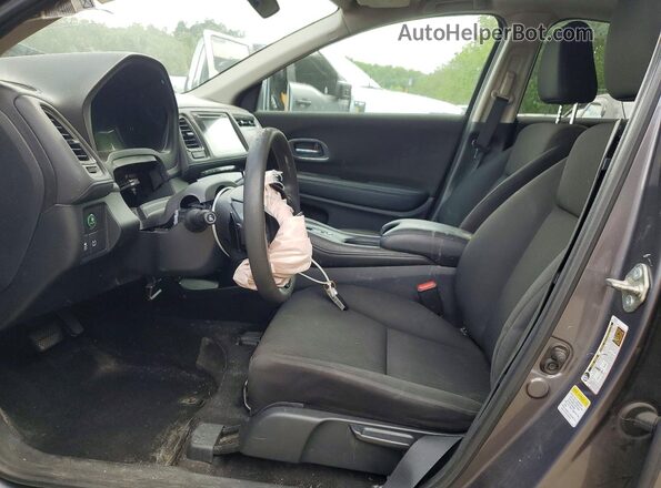 3CZRU6H59GM742901 2016 HONDA HR-V Gray Вид салону спереду