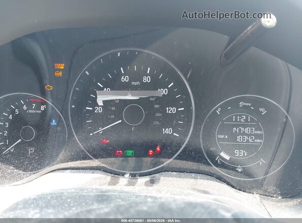 3CZRU6H59GM763358 2016 HONDA HR-V Зеленый Вид задних сидений