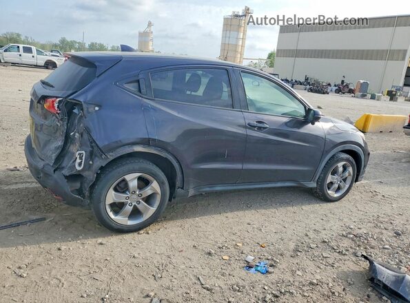 3CZRU6H59HM701010 2017 HONDA HR-V Charcoal Trasero derecho