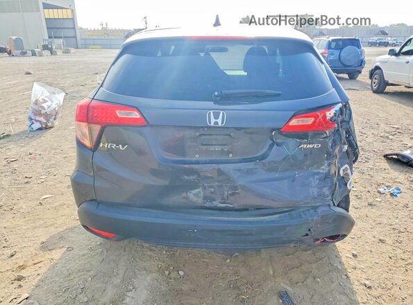 3CZRU6H59HM701010 2017 HONDA HR-V Charcoal Vista trasera