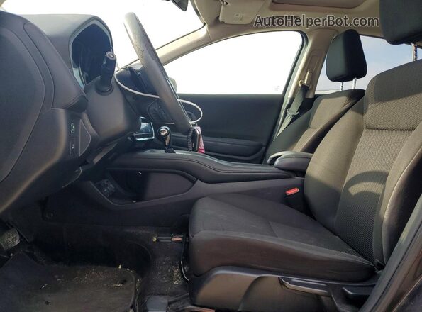 3CZRU6H59HM701010 2017 HONDA HR-V Charcoal Vista interior delantera