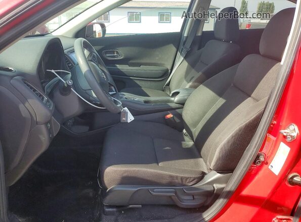 3CZRU6H59HM711455 2017 HONDA HR-V Red Вид салону спереду