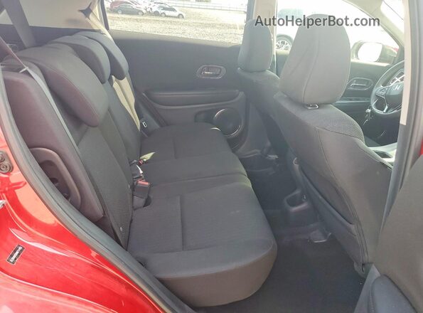 3CZRU6H59HM711455 2017 HONDA HR-V Red Вид задньої частини салону