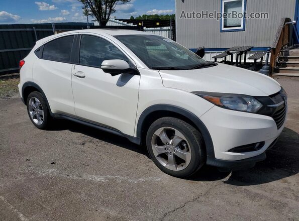 3CZRU6H59HM718003 2017 HONDA HR-V White Delantero derecho