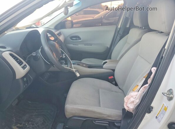3CZRU6H59JM723644 2018 HONDA HR-V White Սալոնի դիմացի տեսք