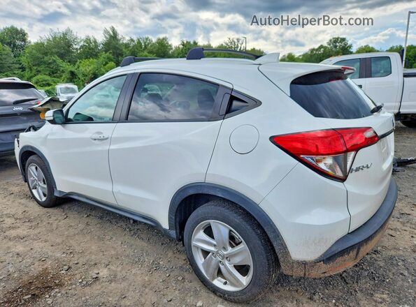 3CZRU6H59KM706506 2019 HONDA HR-V White Trasero izquierdo