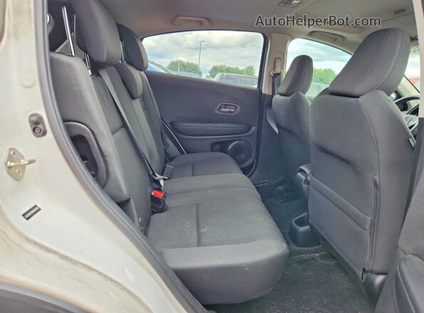 3CZRU6H59KM706506 2019 HONDA HR-V White Vista interior trasera
