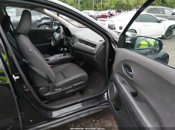 3CZRU6H59KM728246 2019 HONDA HR-V Black Вид салону спереду