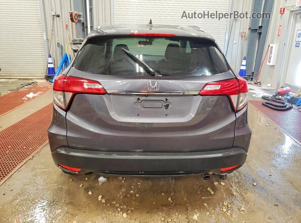 3CZRU6H59KM737156 2019 HONDA HR-V Charcoal Rear view