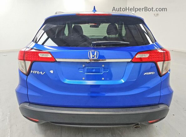 3CZRU6H59MM703821 2021 HONDA HR-V Blue Vista trasera